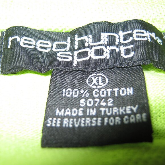 Never Worn -   Lime Green Women's Reed Hunter Golf Polo Shirt - XL- Tunic Length - Picture 4 of 4